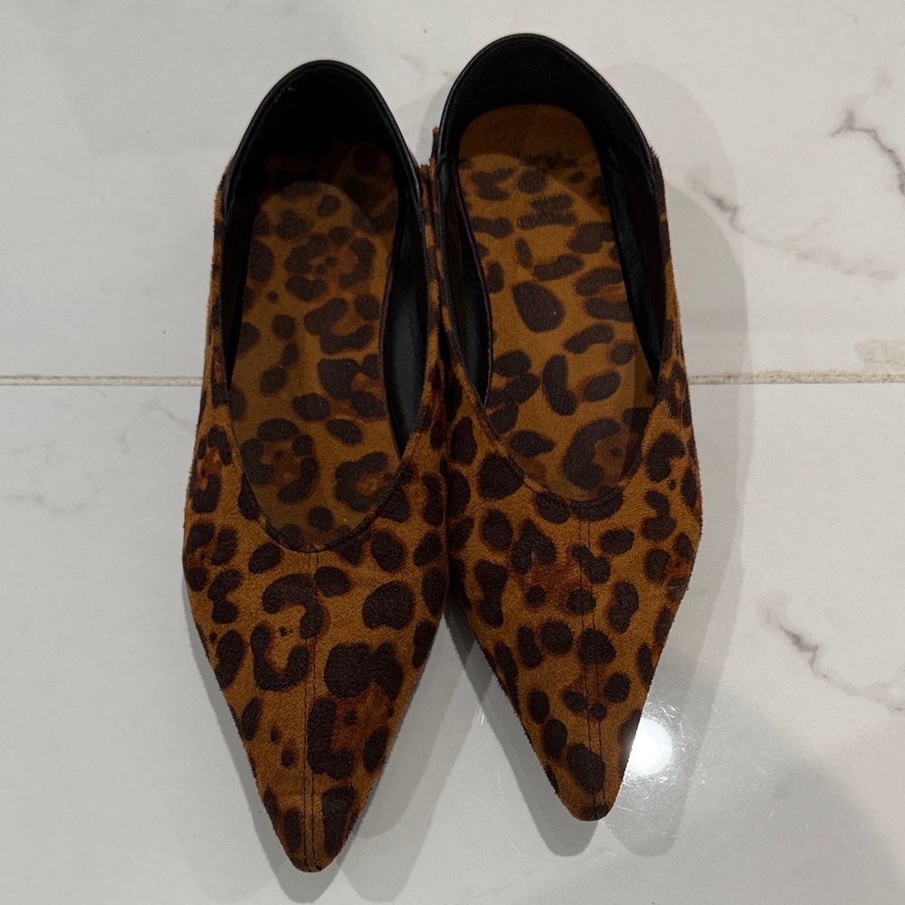 Leopard Print Women's Flats